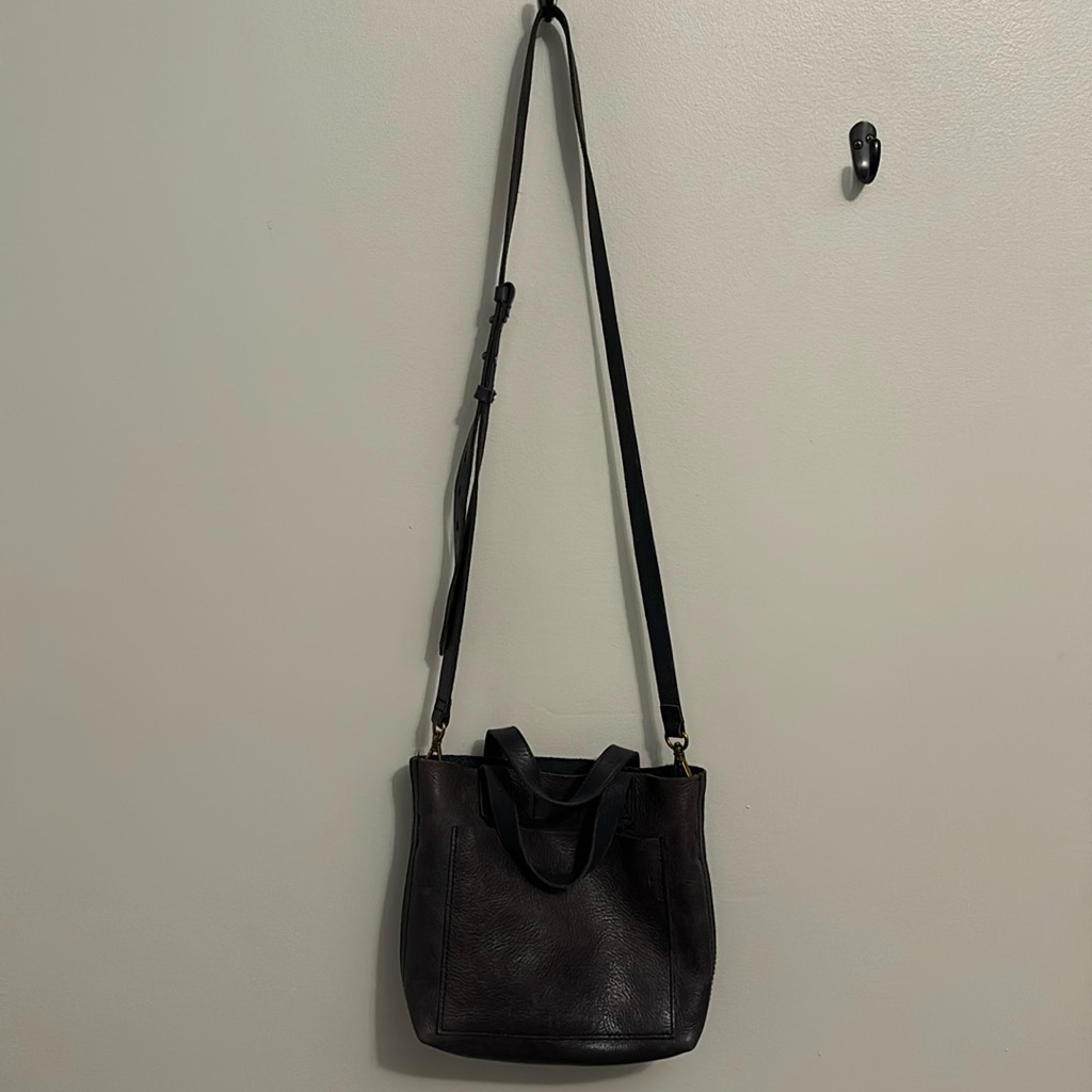 J. Crew/Madewell Leather Mini Transport Bag